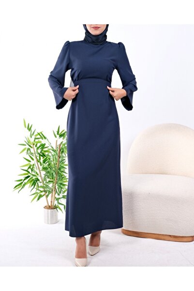 Modamorfo Hakim galléros derékruha - sötétkék