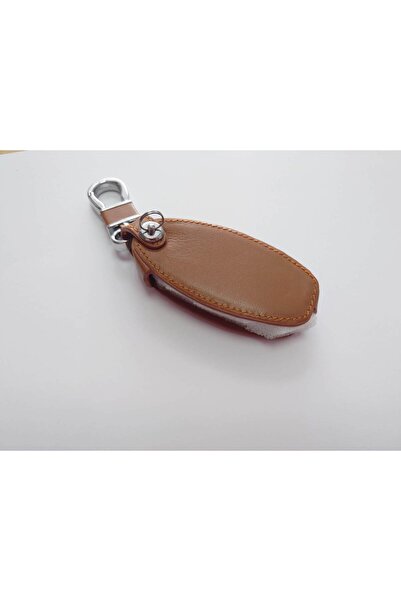 VTH Brown -leather key case for Suzuki Swift/Sport/SX4/S-Cross/Grand Vitara/Ignis/Kizashi/Baleno
