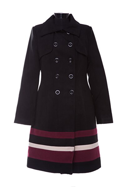 TINKA Fashion Palton elegant cu dungi