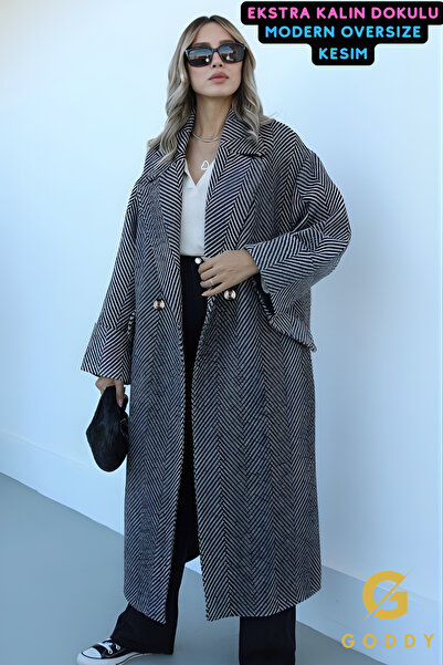 MODA BTL Halszálkás varrás kabát