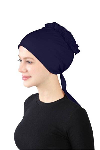 Ecardin Boneta cu dantela coc marime mare - Black St 212