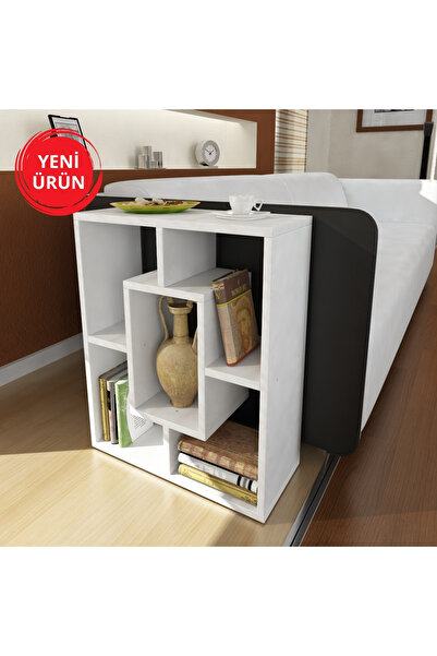 Dekorister Ovis Yan Sehpa Beyaz