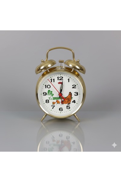 ESKİ YENİ ANTİK Tavuklu Kurmalı Saat