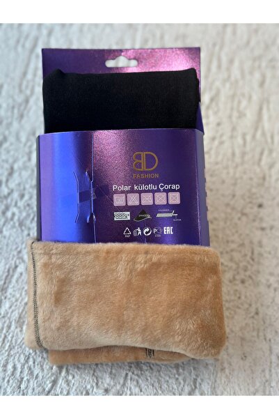 Eleganza Divina Women's skin-like winter tights with fleece lining.