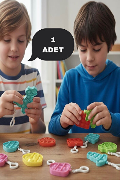 RoseRoi Duyusal Stres Oyunu Eğitici Oyuncak Anahtarlık 1 Adet