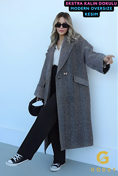 MODA BTL Halszálkás varrás kabát