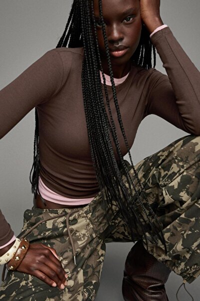 Bershka Long sleeve top