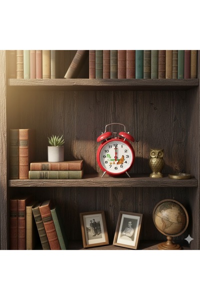 ESKİ YENİ ANTİK Tavuklu Kurmalı Saat