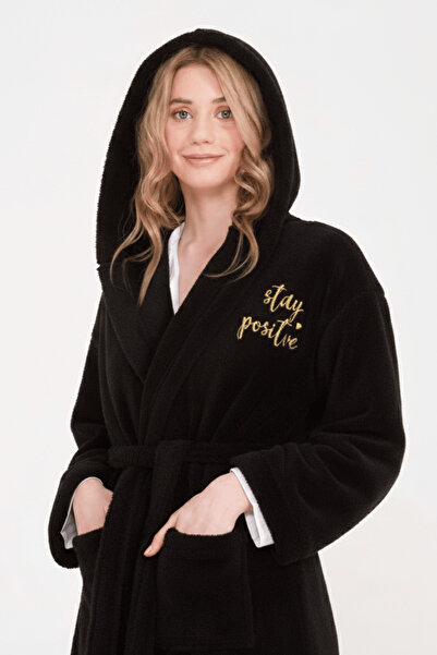 Miespiga Welsoft Hooded Plush Women's Dressing Gown