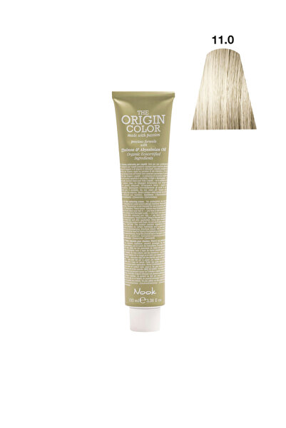 Nook Origin Color Profesyonel Saç Boyası 100ml - Ekstra Açık Doğal Platin (11...