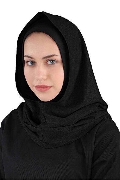 Ecardin Βραδινό φόρεμα με λάμψη πρακτικό τουρμπάν με χιτζάμπ - St 300 Μπεζ