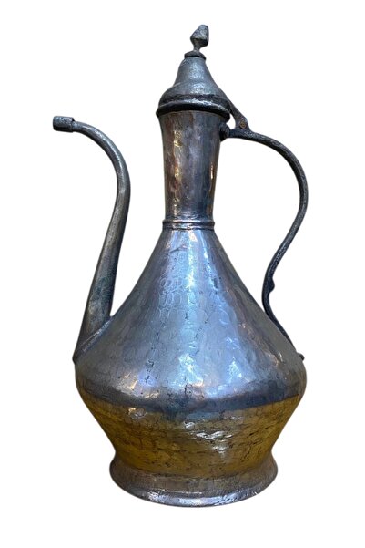 LüksAksesuar Antika İbrik Eski Beyz Bakır ibrik