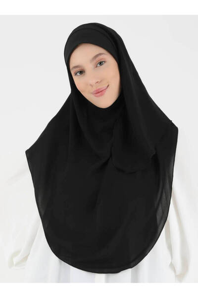 Ecardin Şal practic din crep - St 238 Negru