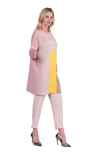 Invee Şeker Triko Tunik Somon