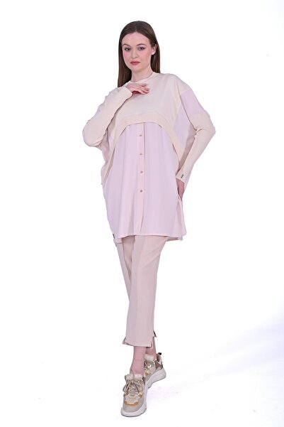 Invee Shirt Knitwear Tunic Vanilla
