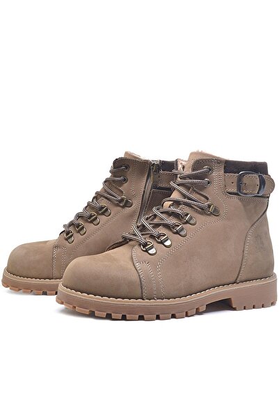 Rakerplus Παιδικές μπότες με φερμουάρ από γνήσιο δέρμα Griffon