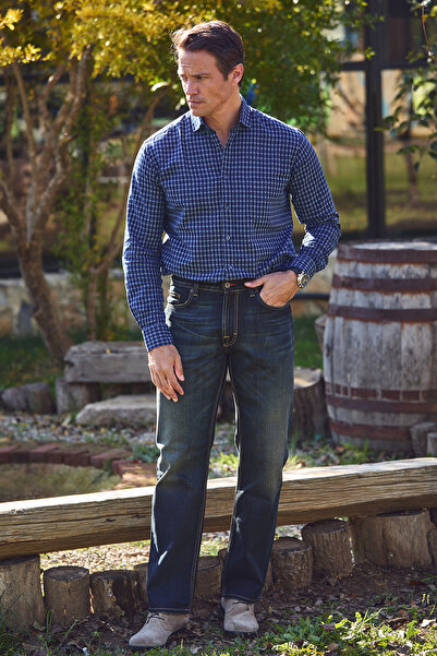 SMILE Golden Gate Indigo 100% Cotton Denim Pants