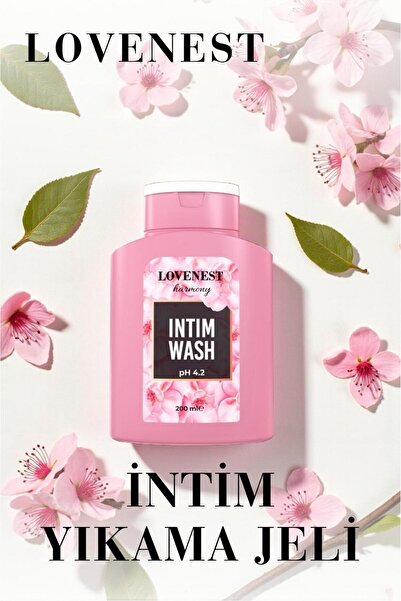 LOVENEST Harmony Intim Yıkama Jeli- Yeni Nesil Probiyotik içeren Zengin Formül