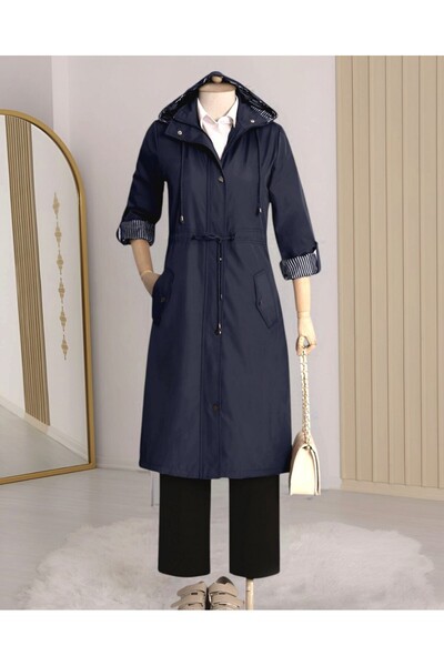 Modamorfo Тренч з підкладкою в смужку - Laci