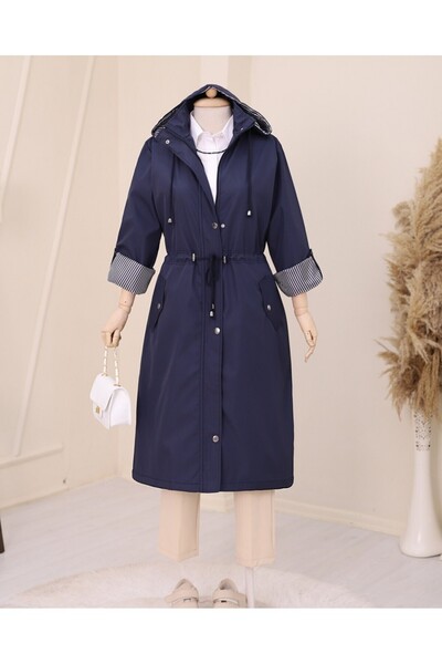 Modamorfo Тренч з підкладкою в смужку - Laci