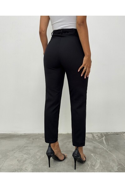 Modamorfo Öves bokanadrág - Fekete