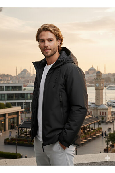 Jack & Jones Jcofusıon Technical Puffer Jacket Sn Men's Jacket 12283166