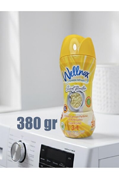 Wellnax breeze refresh GRANÜL ÇAMAŞIR PARFÜMÜ VE YUMUŞATICISI - SUN RISING 380 gram 30 yıkama (1 adet)