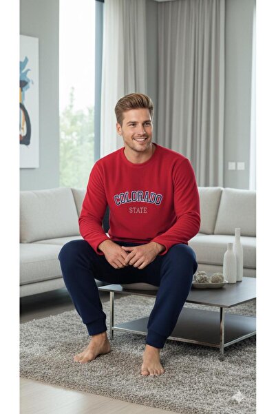 Sude HOMEWEAR Ανδρικό Σετ Πιτζάμες Fleece