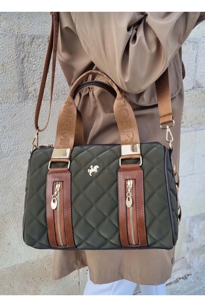 Miami Polo Clup Geantă de mână și de umăr cu curea lungă reglabilă cu 4 compartimente pentru femei