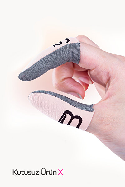 Bhave Kutusuz Hybrid Parmaklık-1 Çift-pembe-pubg Parmak Eldiveni- Ter Geçirme...