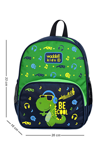 Waddell Rucsac cu model de dinozaur, licențiat pentru grădiniță și creșă