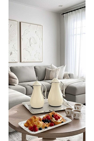 Generic Coffee and tea thermos set with an elegant and practical serving tray.