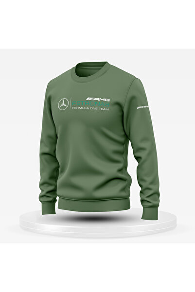 Bulvar Lee Ανδρικό φούτερ / αυτοκίνητο με λαιμόκοψη με μηδέν γιακά M'ercedes B'enz με τύπωμα