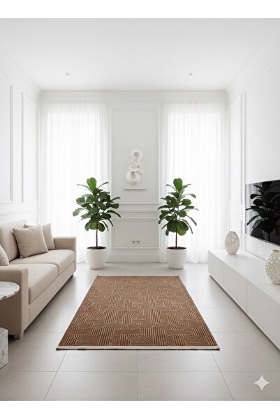 Narin Fendy Kaymaz Taban Dokuma Halı Koridor Antre Ve Diğer Yaşam Alanları İç...