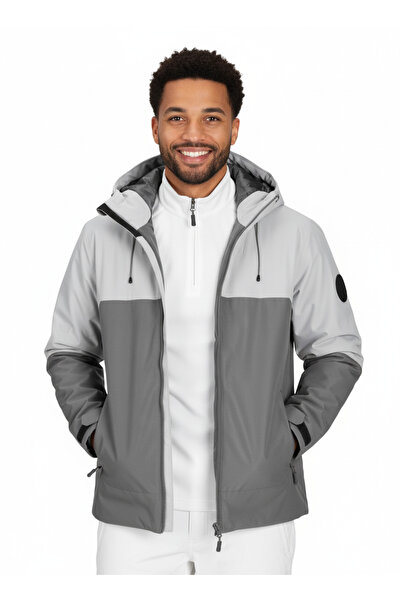 Jack & Jones Мъжко палто сиво 12260486 Jcoaıden Transitional