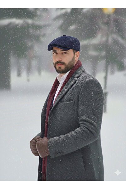 Etoile Studio İtalyan Kalıp Erkek Yün Kasket Arkası Lastikli