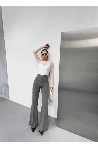 Aesco بنطلون بولي فيسكوز كامل ليكرا بوزن 230 جرام