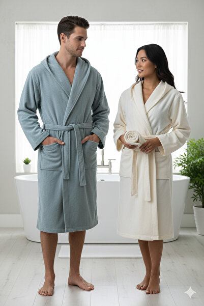 Özdilek Alleur Aile Bathrobe Set