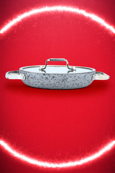 Brioni Stone-Age 18cm 20cm 22cm 7-Piece Non-Scratch Non-Stick Induction Cookware Omelette Set