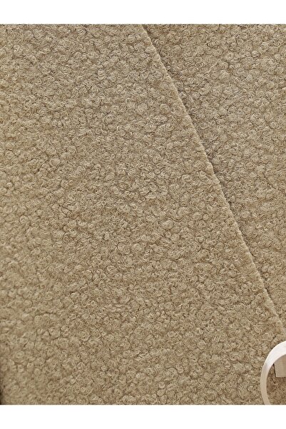 Modamorfo Side Tie Boucle Kimono -Mink