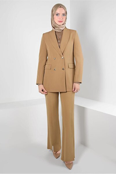 Alvina SLIP DETAILED TROUSERS 70636