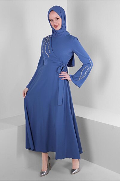 Alvina فستان أنفيلوب مزين بالترتر 43512