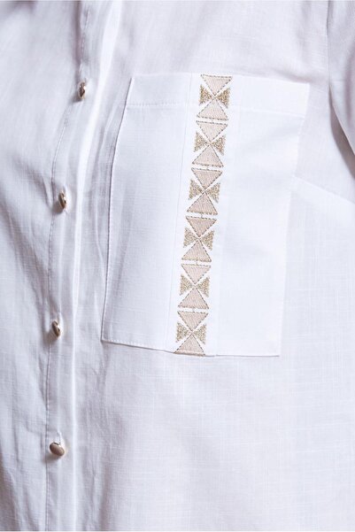 Alvina Βαμβακερό Hijab Tunic - 44487-1