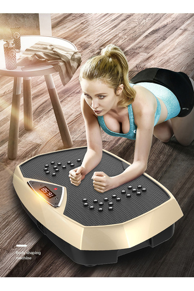 sharpdo Vibration Plate Exercise Machine - Whole Body Vibration with Loop Bands