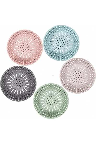 ECVV مجموعة من 5 قطع من سدادات الشعر المصنوعة من السيليكون، 13 سم، متعددة الأ...