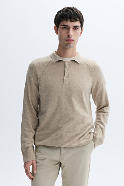 Mudo POLO NECK KNIT SWEATER