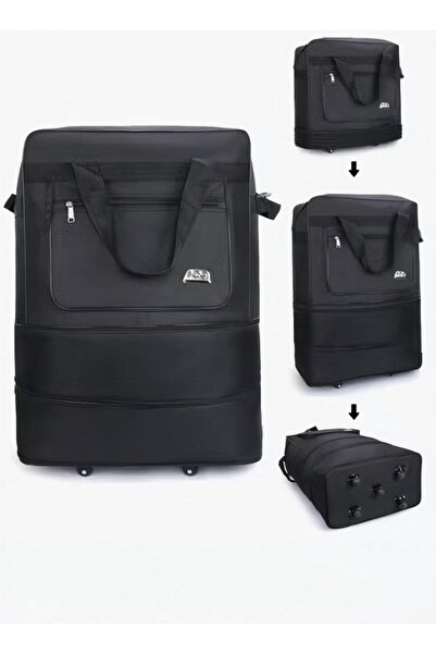 DOMEET حقيبة سفر قابلة للتوسيع للرجال والنساء، حقيبة دافل أكسفورد مقاومة للما...