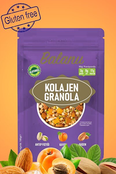balanu Kolajen Granola 180gr x3 Adet