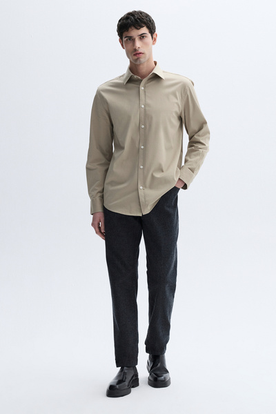 Mudo Regular Fit Long Sleeve Casual Shirt