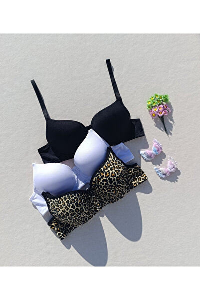 siyalife Μικροσουτιέν 3 τεμαχίων με επένδυση Push Up